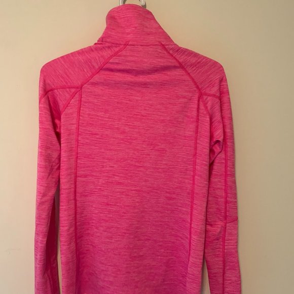 Pink Under Armour Cold Gear 1/4 Zip Top - Picture 2 of 2